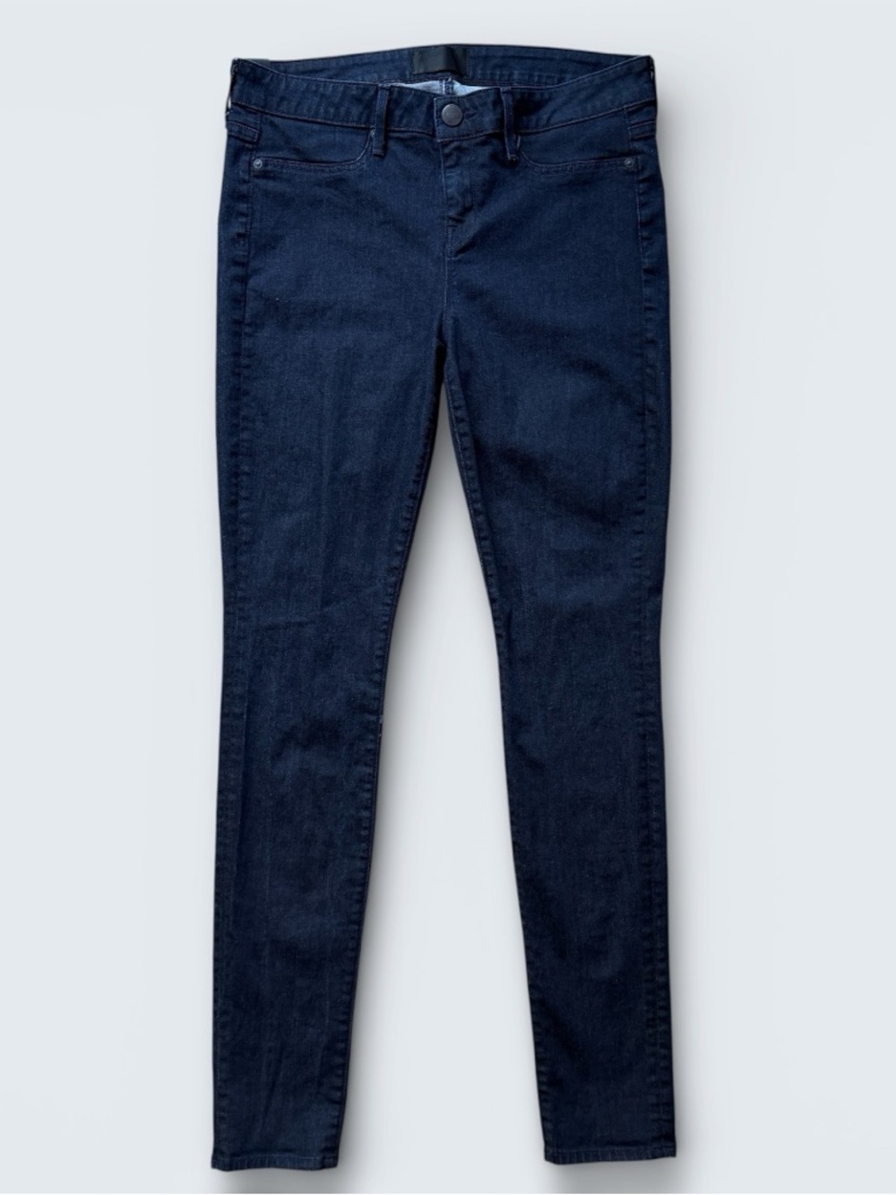 Vince Legging Jeans Resin Rinse Dark Indigo Skinny Size 30 Minimal Stretch Denim